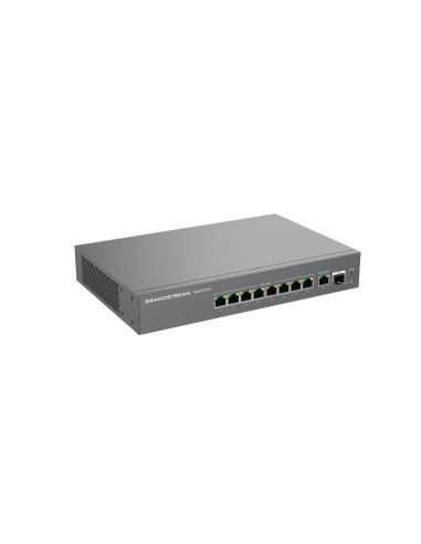 Grandstream GWN7721PE L2 Lite managed 2,5G switch, 8x 2.5GbE, 1x 10G, 1x SFP+, PoE++