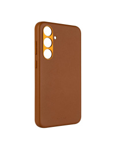 Kryt FIXED MagLeather MagSafe Galaxy S24, hnedý