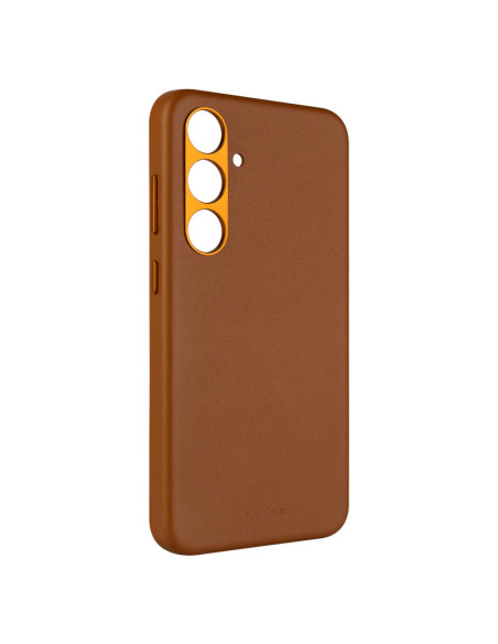 Kryt FIXED MagLeather MagSafe Galaxy S24+, hnedý