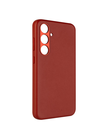 Kryt FIXED MagLeather MagSafe Galaxy S24+, červený
