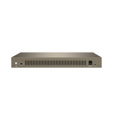 Tenda TEG1016M 16-port Gigabit Switch, 16x 10/100/1000 Mb/s, Fanless, MAC 8K, napájanie AC/DC, aj múr