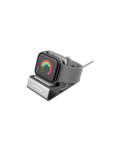 SW HLINÍKOVÝ STOJANČEK PRO iWATCH STRIEBORNÝ