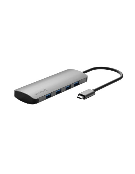 SW USB-C HUB 4-IN-1 (4x USB 3.0) - HLINÍK