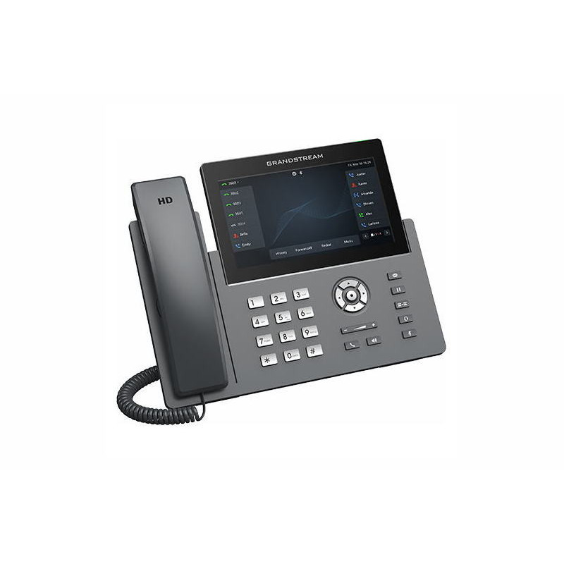 Grandstream GRP2670 SIP telefón, 7" dotyk. bar. displej, 6 SIP účty, 4 pr. hr., 2x1Gb, WiFi, BT, USB