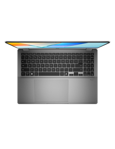 ASUS Vivobook 16 Flip/TP3607SA-OLED190W/U7-256V/16"/WUXGA/T/16GB/512GB/Intel int/W11H/Gray/2R