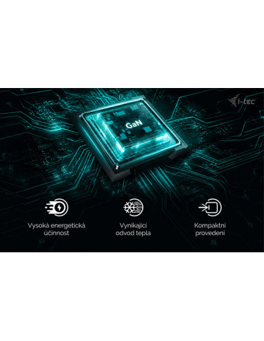 i-tec 65W USB-C Power Delivery GaN Charger