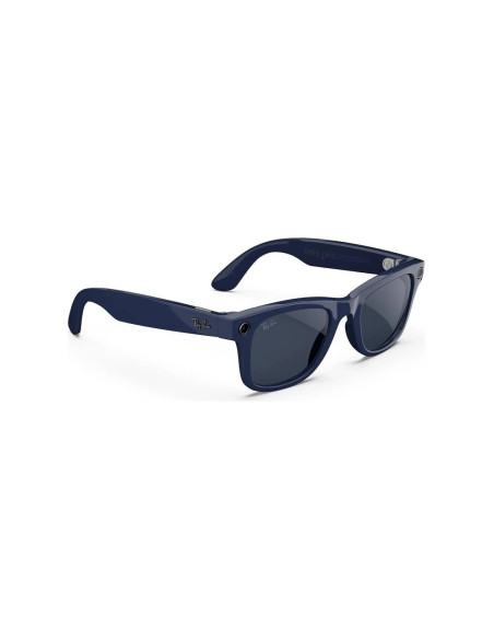 Meta Ray-Ban Gen2 Wayfarer, Shiny Cosmic Blue/Clear/SapphireTransitions (Large)