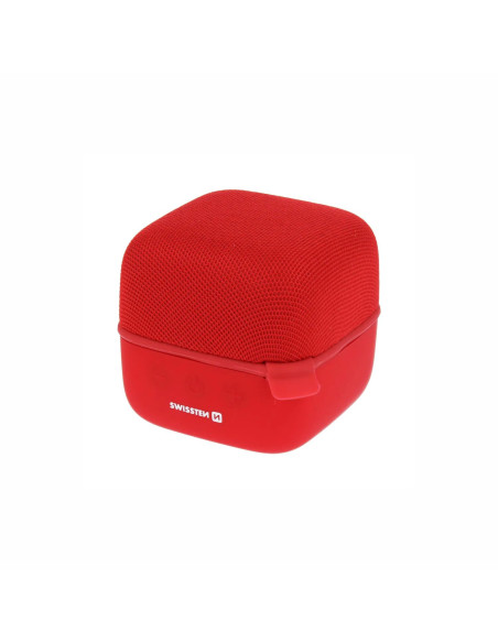 SW BLUETOOTH REPRODUKTOR MUSIC CUBE - ČERVENÁ