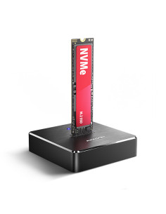 AXAGON ADSA-M2C11, USB-C 10Gbps dokovacia stanica pre 1× M.2 NVMe/SATA SSD