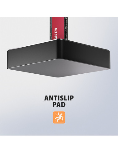 AXAGON ADSA-M2C11, USB-C 10Gbps dokovacia stanica pre 1× M.2 NVMe/SATA SSD
