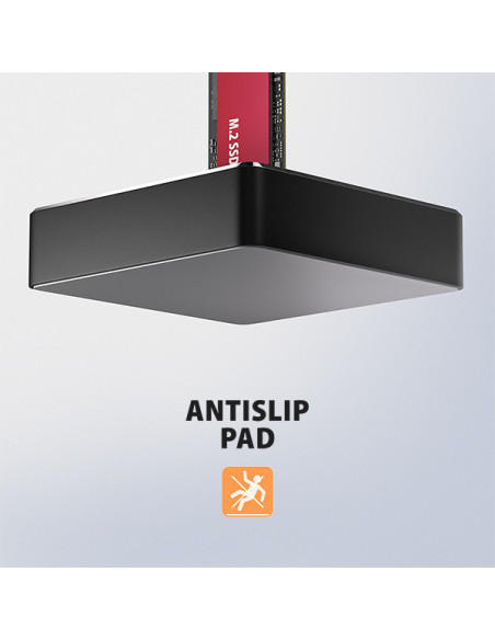 AXAGON ADSA-M2C11, USB-C 10Gbps dokovacia stanica pre 1× M.2 NVMe/SATA SSD