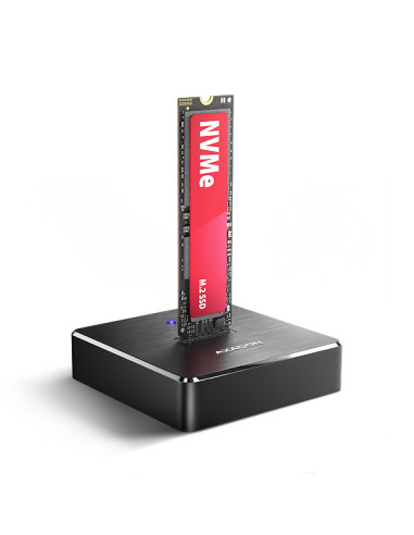 AXAGON ADSA-M2C11, USB-C 10Gbps dokovacia stanica pre 1× M.2 NVMe/SATA SSD