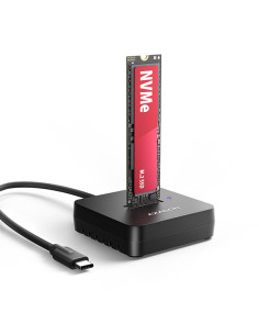 AXAGON ADSA-M2C11L, USB-C 10Gbps dokovacia stanica pre 1× M.2 NVMe SSD