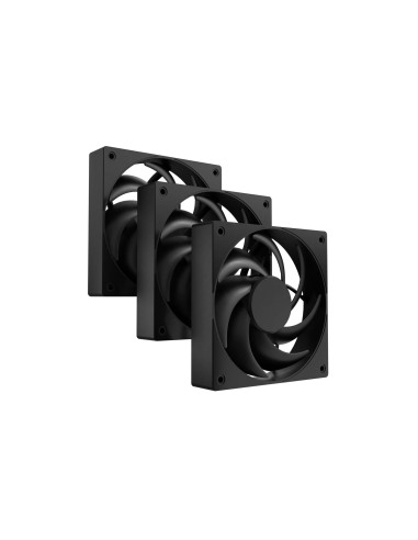Ventilátor FURY SAI S12 PWM, 3-Pack, Čierny