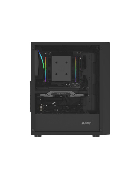 PC skriňa Fury SHOBO SH8, Midi Tower, Čierna