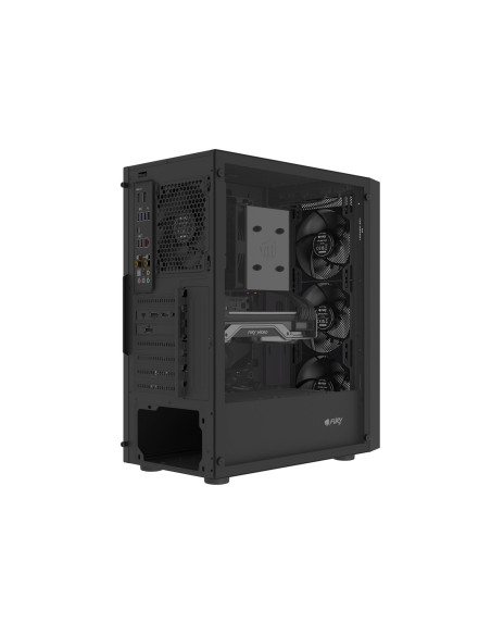 PC skriňa Fury SHOBO SH8, Midi Tower, Čierna