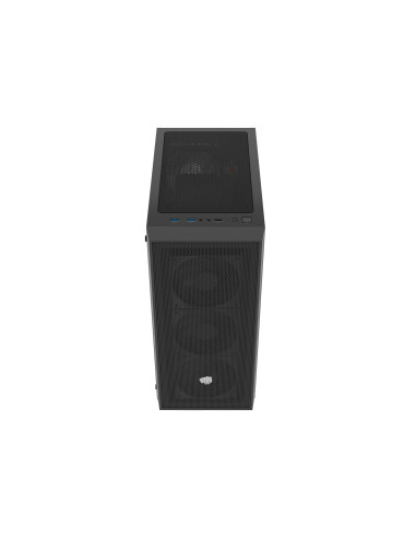 PC skriňa Fury SHOBO SH8, Midi Tower, Čierna