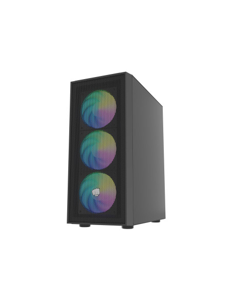 PC skriňa Fury SHOBO SH8F, ARGB, Midi Tower, Čierna