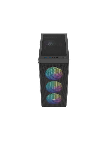 PC skriňa Fury SHOBO SH8F, ARGB, Midi Tower, Čierna