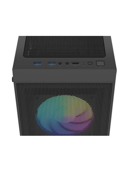 PC skriňa Fury SHOBO SH8F, ARGB, Midi Tower, Čierna