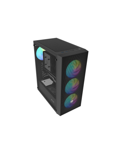 PC skriňa Fury SHOBO SH8F, ARGB, Midi Tower, Čierna