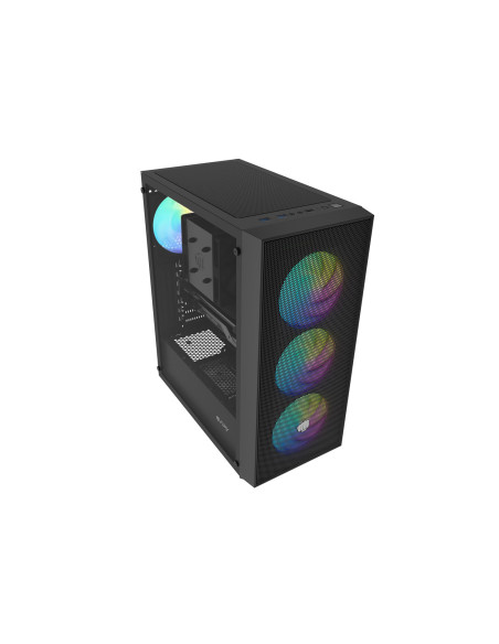 PC skriňa Fury SHOBO SH8F, ARGB, Midi Tower, Čierna