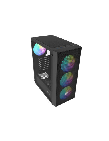 PC skriňa Fury SHOBO SH8F, ARGB, Midi Tower, Čierna