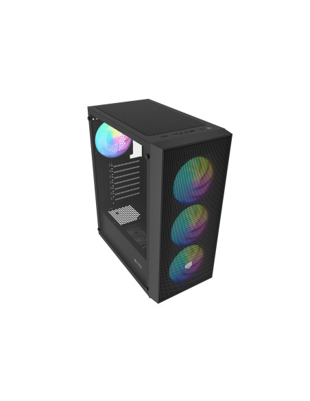 PC skriňa Fury SHOBO SH8F, ARGB, Midi Tower, Čierna
