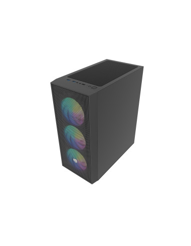 PC skriňa Fury SHOBO SH8F, ARGB, Midi Tower, Čierna