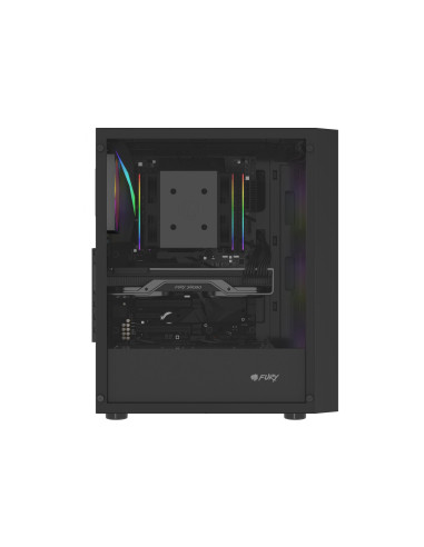 PC skriňa Fury SHOBO SH8F, ARGB, Midi Tower, Čierna