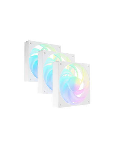 Ventilátor FURY SAI S12 ARGB PWM, 3-Pack, Biely