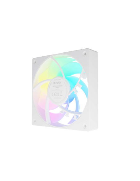 Ventilátor FURY SAI S12 ARGB PWM, 3-Pack, Biely