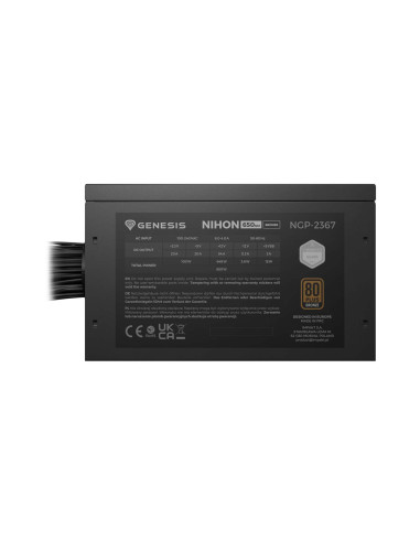 PSU Genesis NIHON 650NM 650W 80+ BRONZE ATX 3.1,