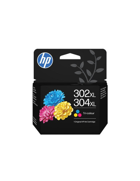 HP 302XL/304XL Tri-clr Original Ink Crtg