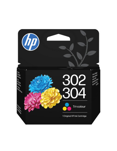 HP 302/304 Tri-color Original Ink Crtg