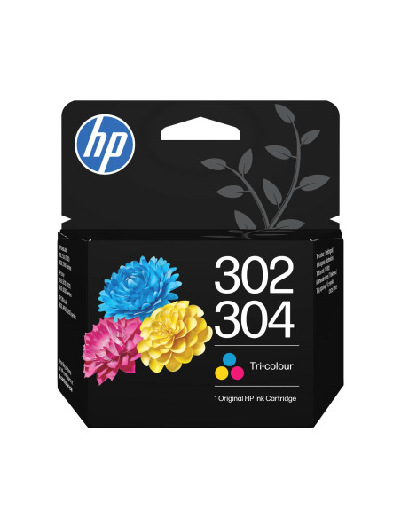 HP 302/304 Tri-color Original Ink Crtg