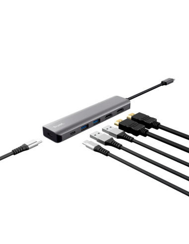 TRUST DALYX 6IN1 USB-C ADAPTER