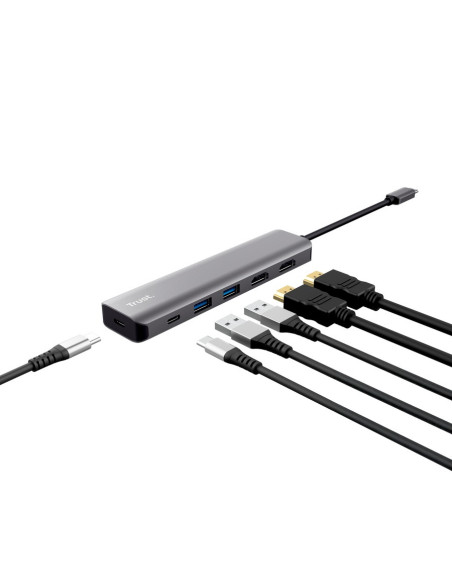 TRUST DALYX 6IN1 USB-C ADAPTER