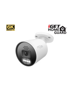 iGET HGNHK942CAM - MegaHD 6K PoE IP kamera, SMART AI detekcia, IP67, zvuk, nočný prísvit 40m, ONVIF
