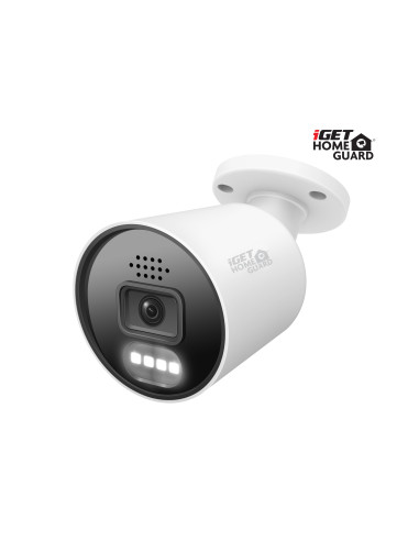 iGET HGNHK942CAM - MegaHD 6K PoE IP kamera, SMART AI detekcia, IP67, zvuk, nočný prísvit 40m, ONVIF