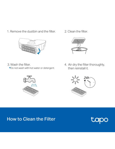 Tapo RVA520 Washable HEPA Filter