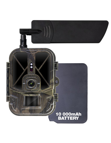 EVOLVEO StrongVision PRE 4G, fotopasca & bezpečnostná kamera, 4G LTE, cloud, 10.000mAh