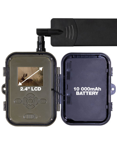 EVOLVEO StrongVision PRE 4G, fotopasca & bezpečnostná kamera, 4G LTE, cloud, 10.000mAh