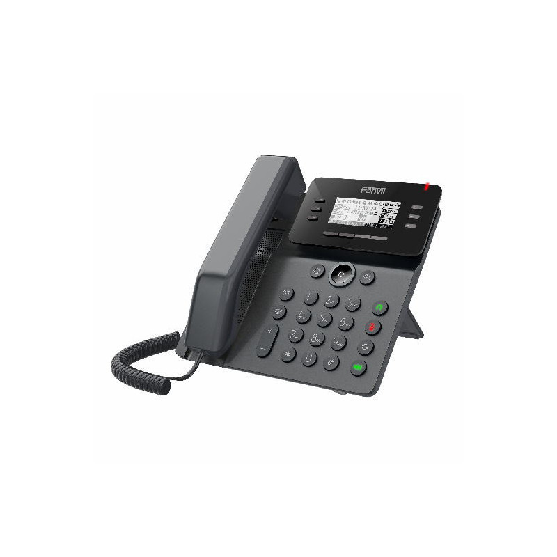 Fanvil V62 SIP telefón, 2,7" podsv.disp., 6SIP, 15DSS hr., USB, dual Gbit, PoE