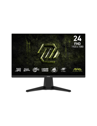 MSI MAG/245F X24/23,8"/IPS/FHD/240Hz/0,5ms/Čierna/3R