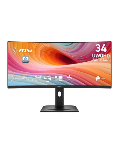 MSI Pro/MP341CQPHG E12/34"/VA/UWQHD/120Hz/4ms/Čierna/3R