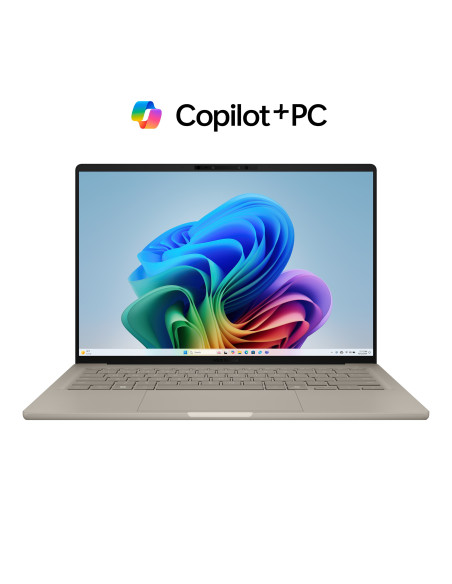 ASUS Zenbook A14/UX3407QA-OLED647WZ/SD-X1-26-100/14"/WUXGA/32GB/512GB/Adreno/W11H/Gold/2R