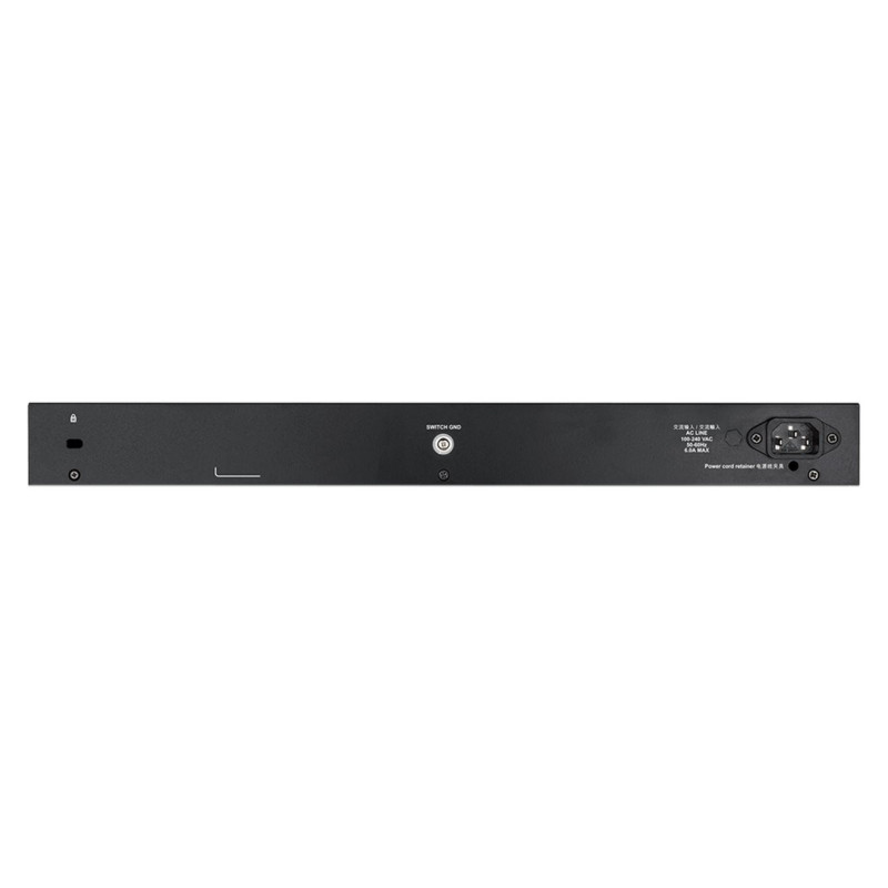 D-Link DGS-1250-28XMP/E 24-port Gigabit PoE Smart Managed Switch with 4x 10G SFP+ ports, 370Watts