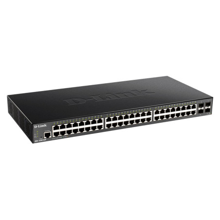 D-Link DGS-1250-52X 48-port Gigabit Smart Managed Switch with 4x 10G SFP+ ports
