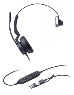 Yealink UH46 Mono USB-C/A, náhlavná súprava